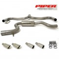 Piper exhaust Volkswagen GOLF MK6 GTI 3.0" CATBACK 1 SILENCER